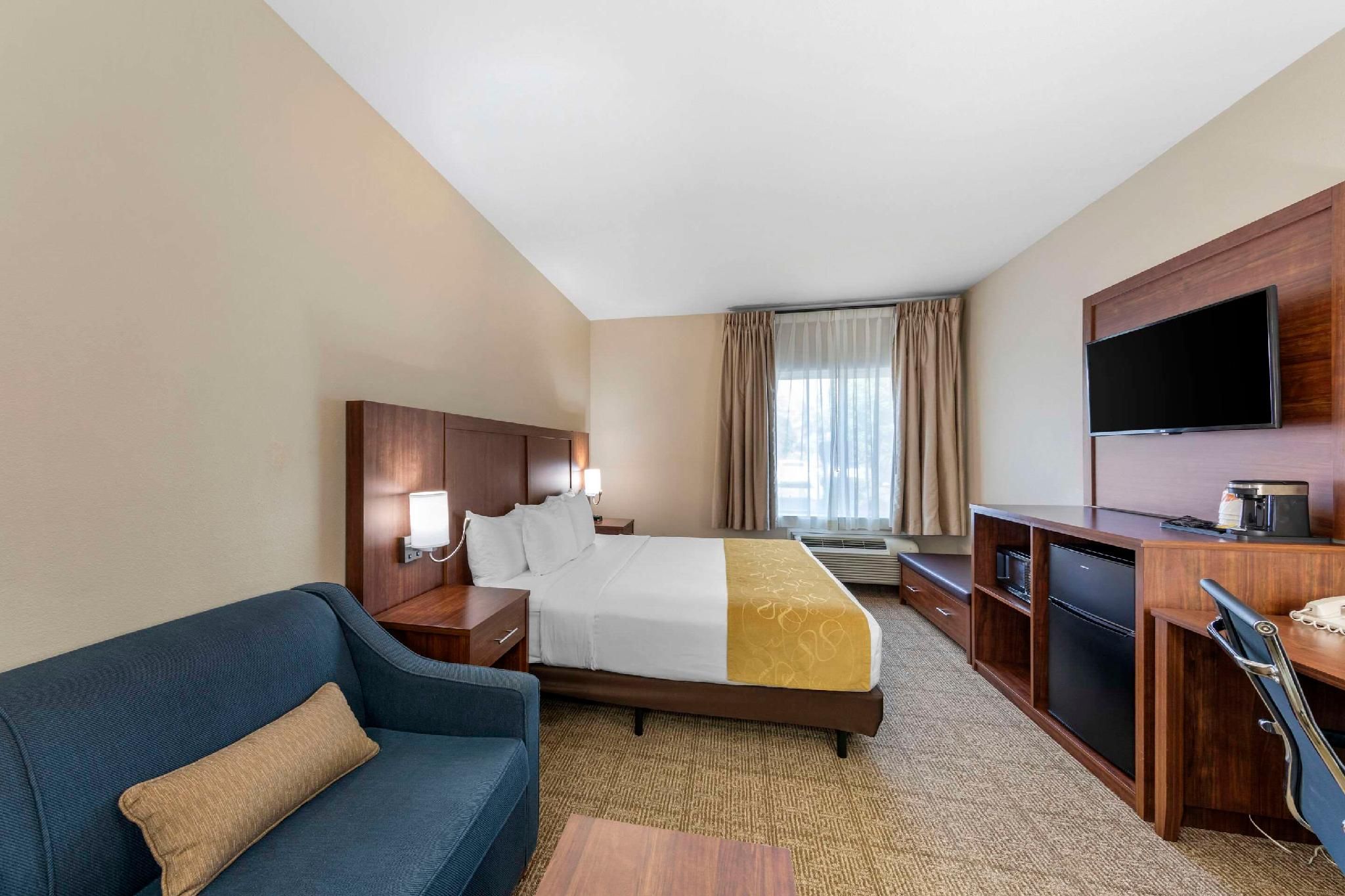 1 King Bed, Suite, Nonsmoking, Accessible