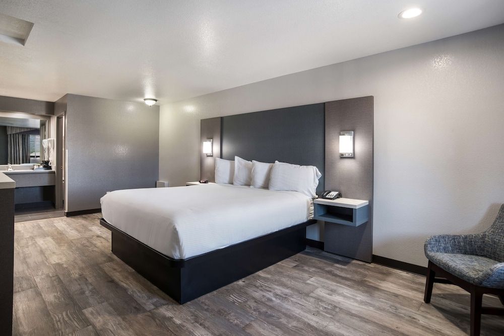 Standard Room, 1 King Bed, Smoking, Refrigerator & Microwave