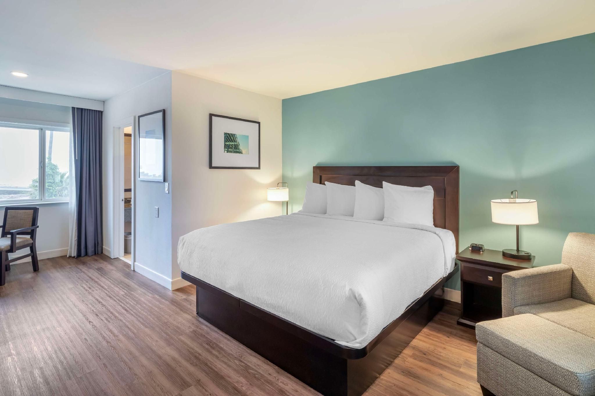1 King Bed, Nonsmoking, Refrigerator