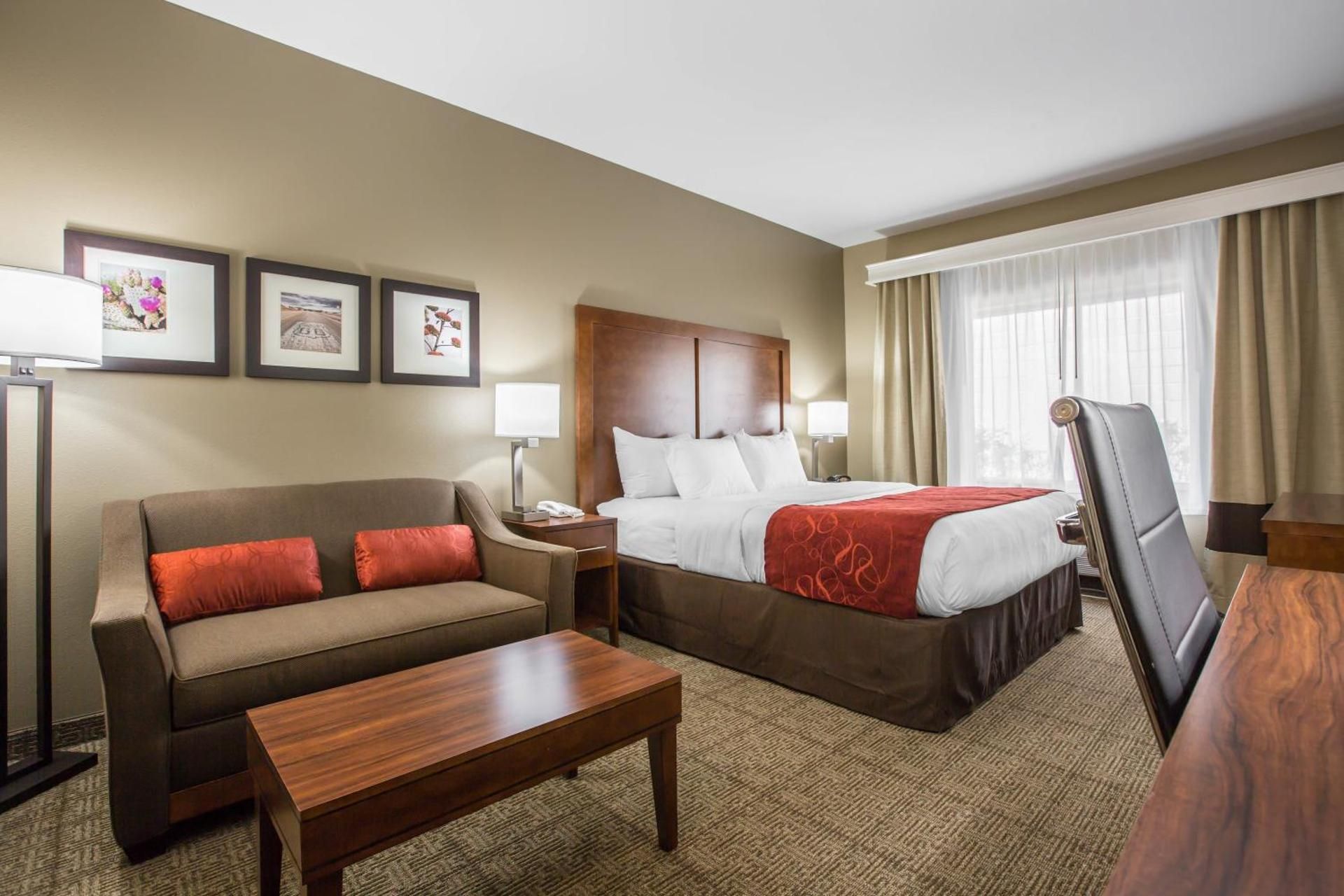 1 King Bed, Suite, Nonsmoking, Accessible