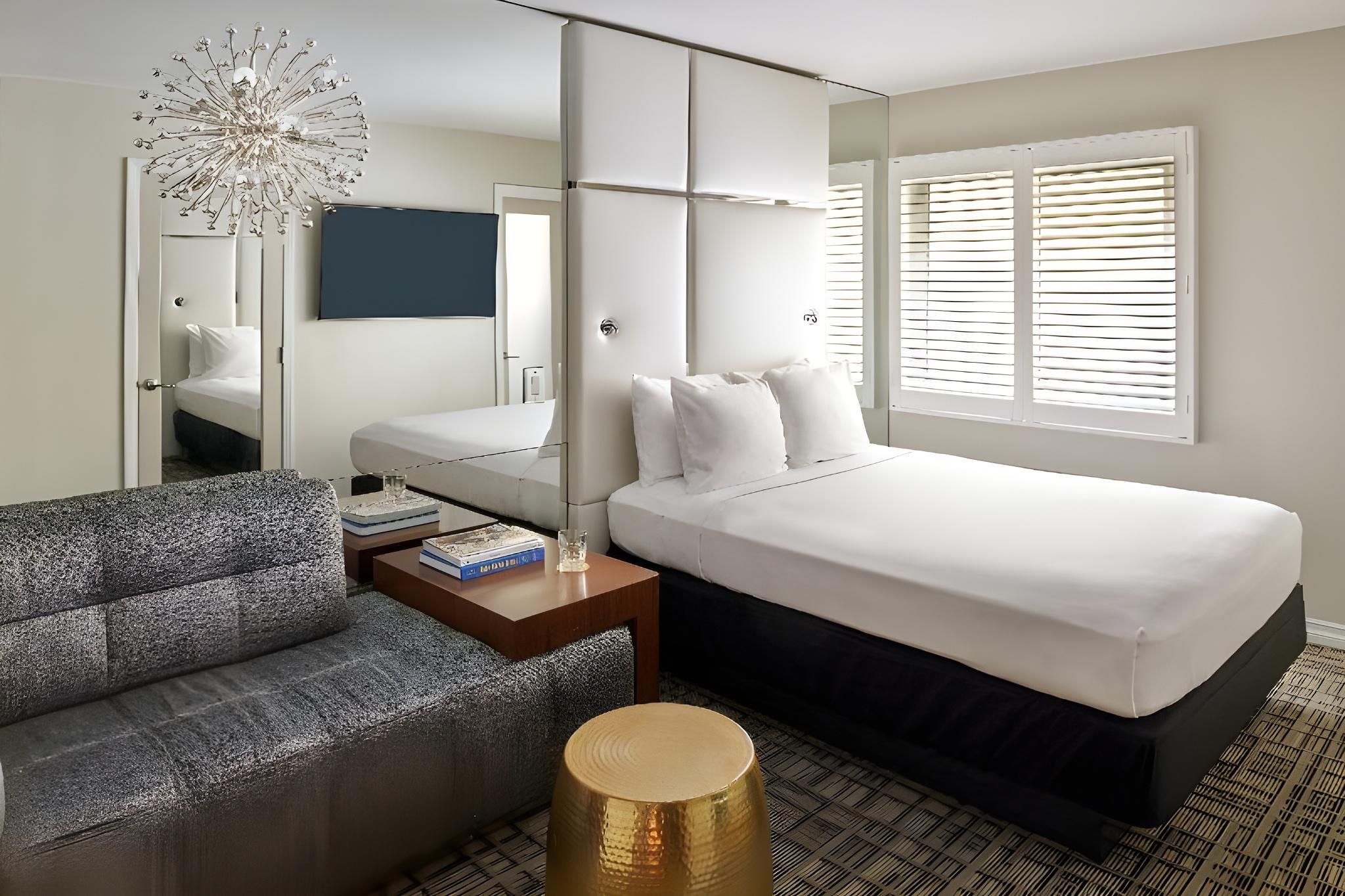 Pool View Two Double Beds