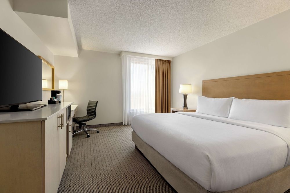 Embassy Suites by Hilton Denver International Airport Suite, 1 King Bed, Accessible, Bathtub 2