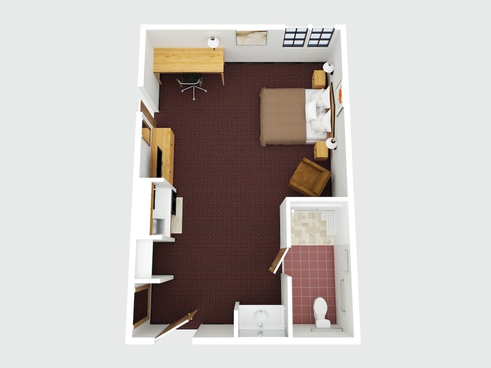 Room layout blue print