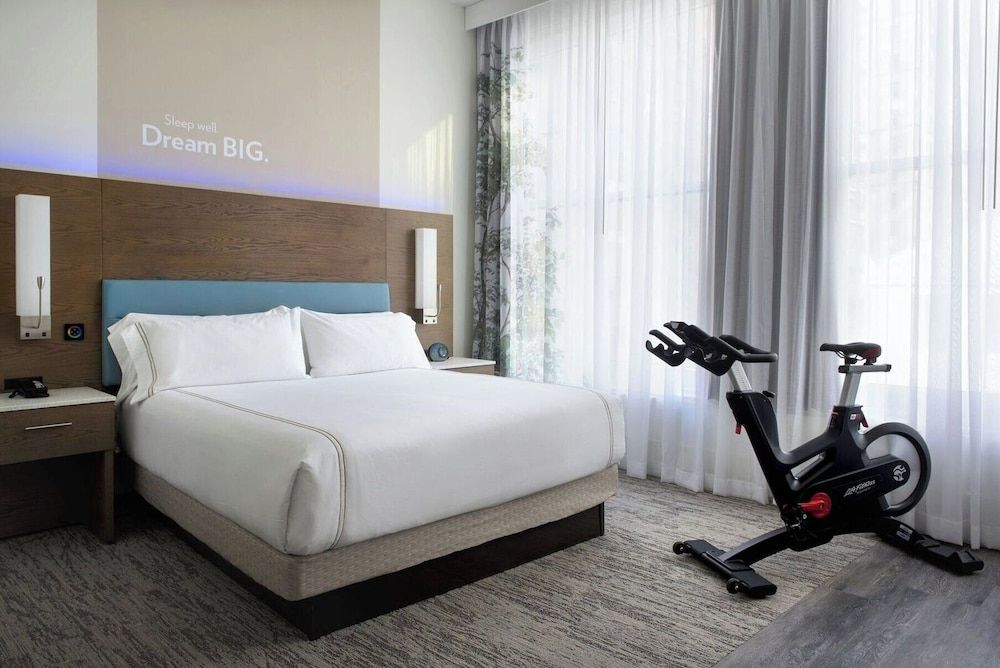 Suite, 1 King Bed with Sofa bed (W Stationary Bike)