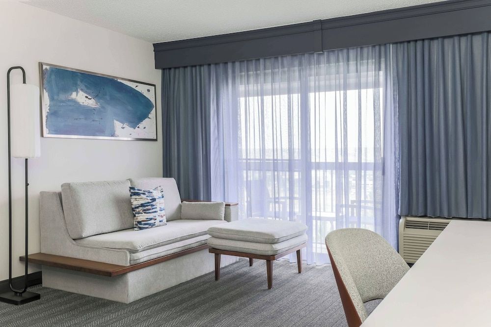 Room, 1 King Bed with Sofa bed (Hearing Accessible)