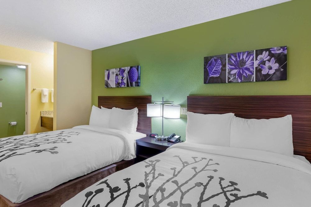 Double Room, 2 Double Beds, Non Smoking