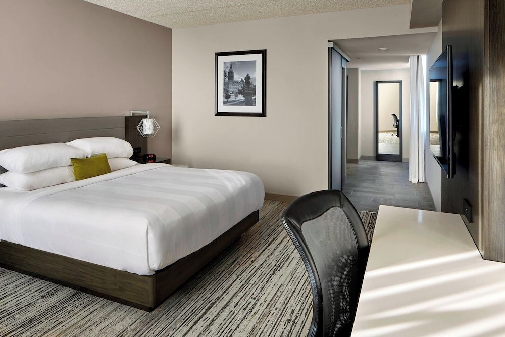 Room, 1 King Bed, Non Smoking (Mobility/Hearing Access, Roll-in Shwr)