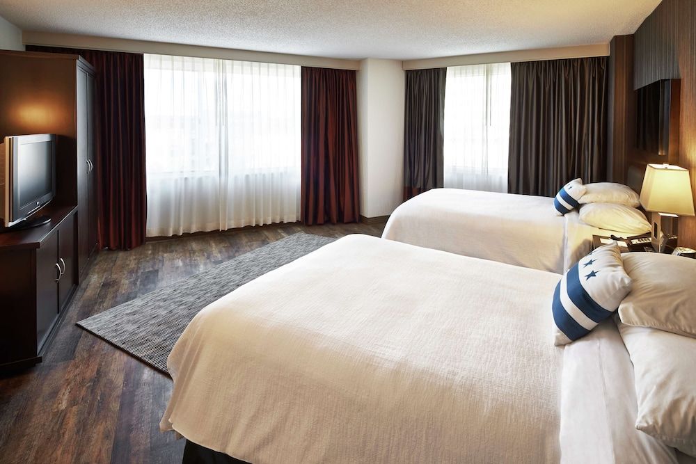 Embassy Suites by Hilton Washington DC Chevy Chase Pavilion Suite, 2 Double Beds, Accessible, Bathtub