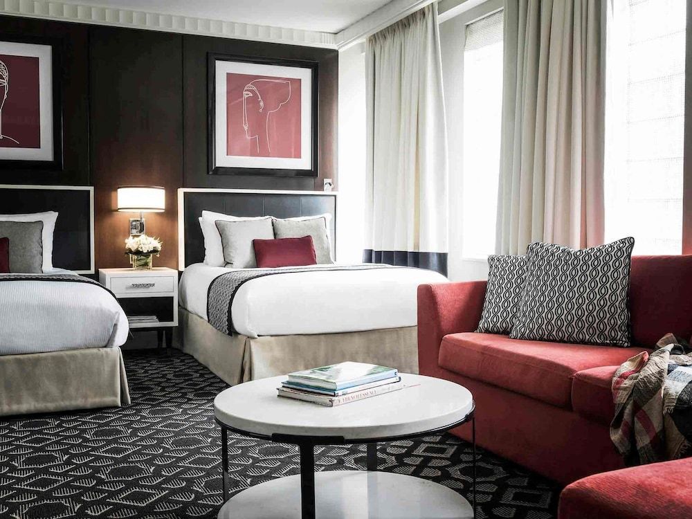 Luxury Double Room, Multiple Beds, City View
