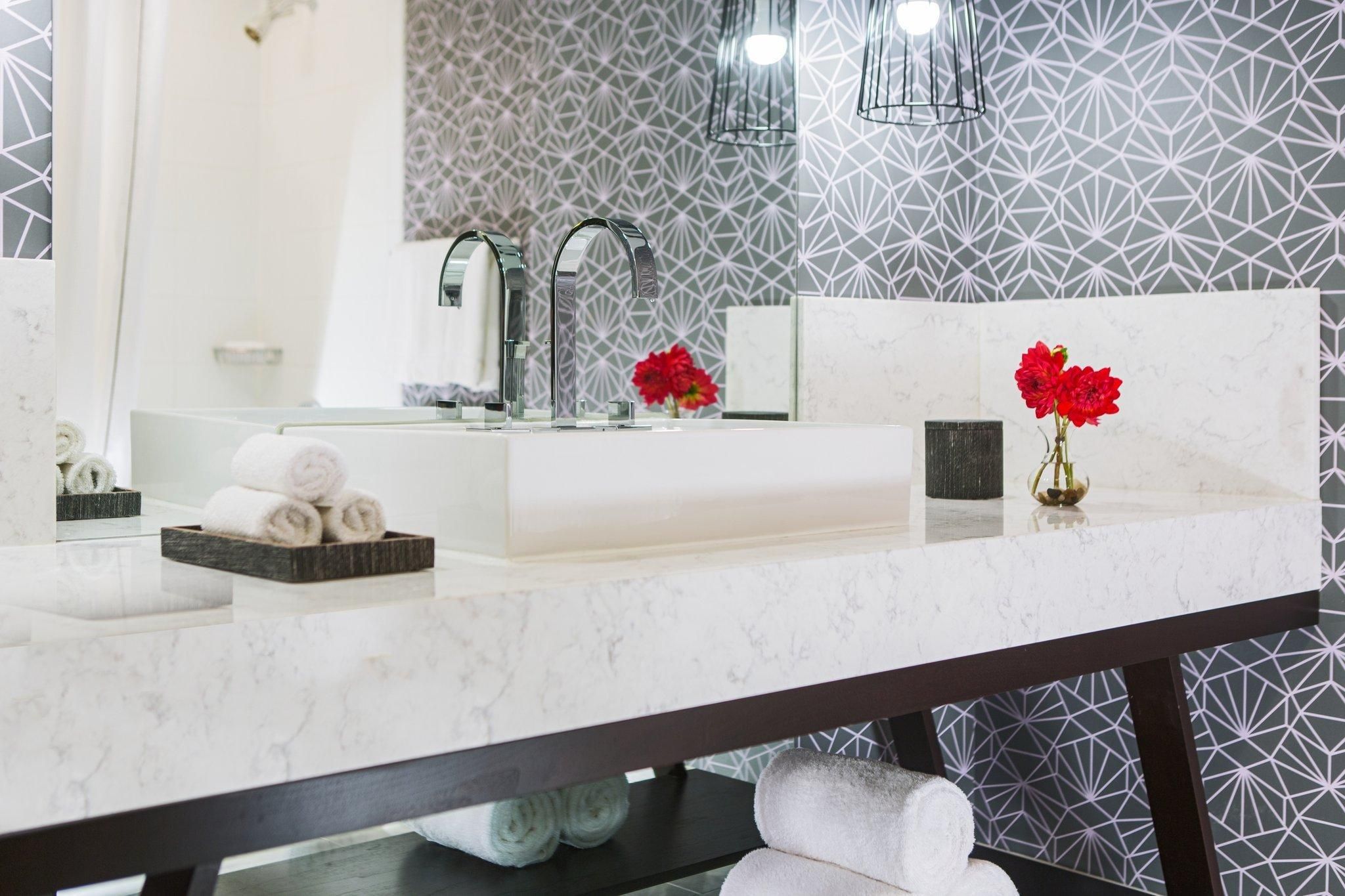 Mobility Accessible Executive Studio King Roll-In Shower