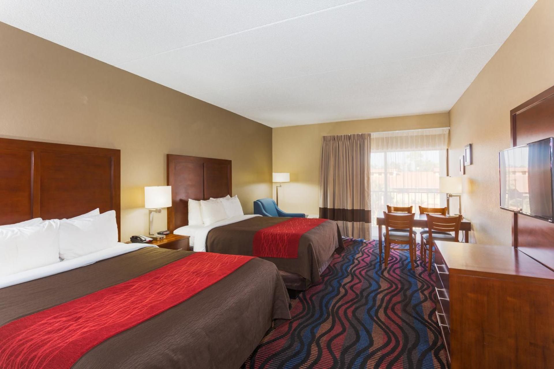 Queen Room with Two Queen Beds - Mobility/Hearing Accessible - Non-Smoking
