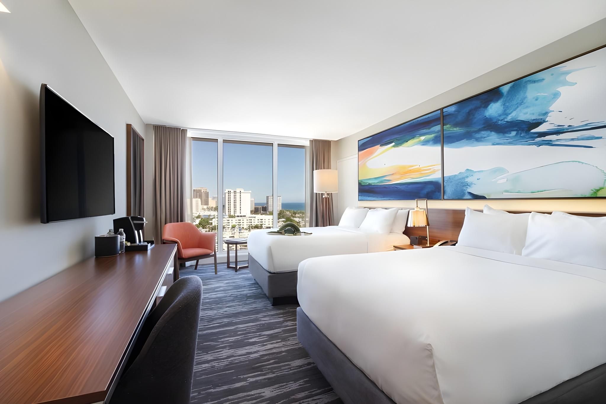 Standard Two Double Beds Room