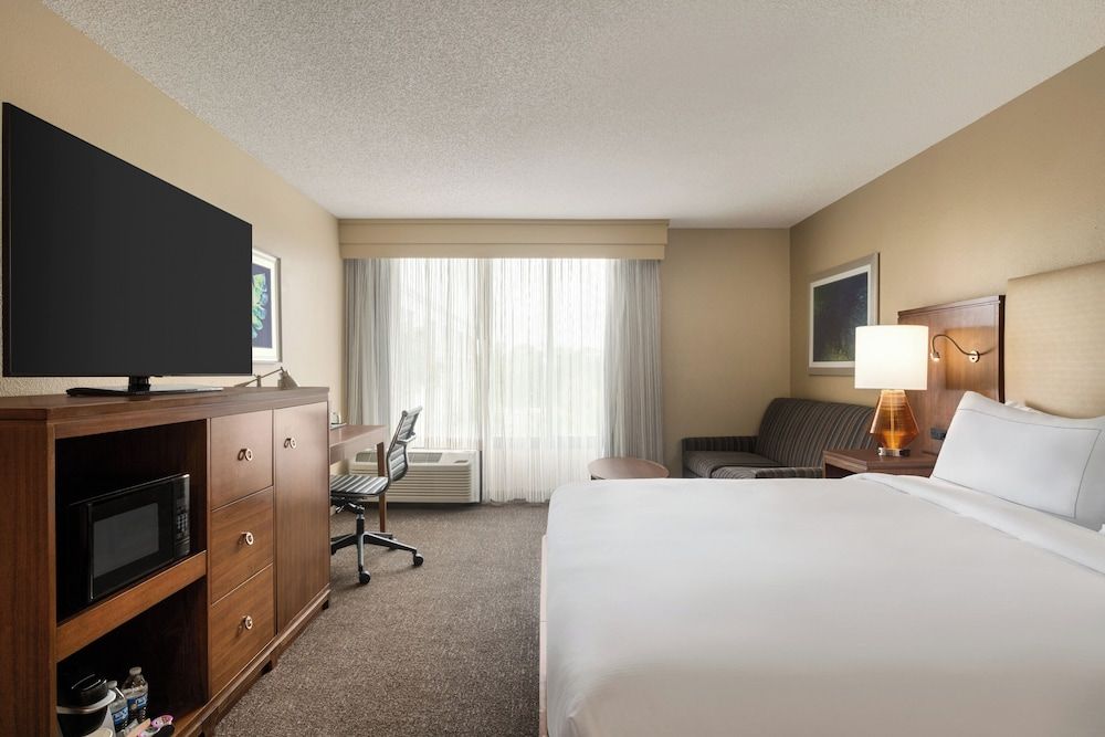 Room, 1 King Bed with Sofa bed, Pool View