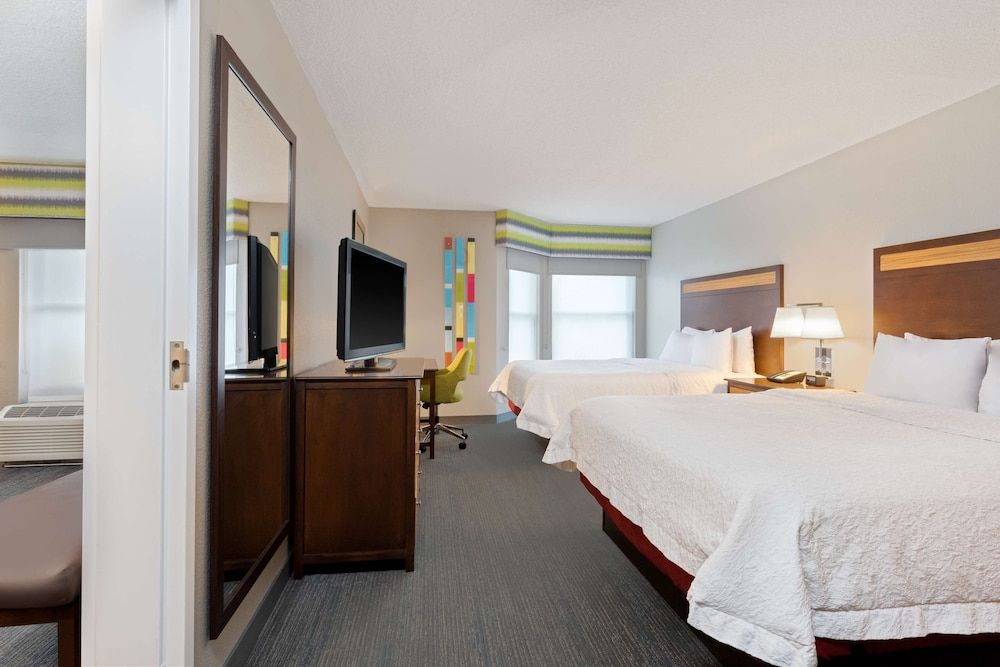 Room, 2 Queen Beds with Refrigerator & Microwave
