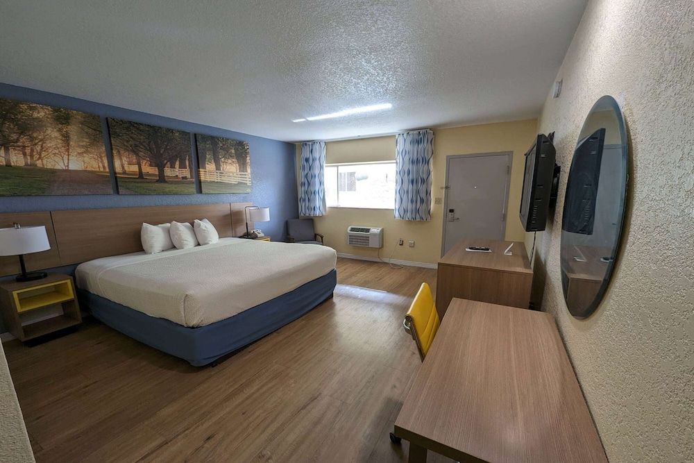 Room, 1 King Bed, Accessible, Non Smoking (Mobility/Hearing,roll-in shower)