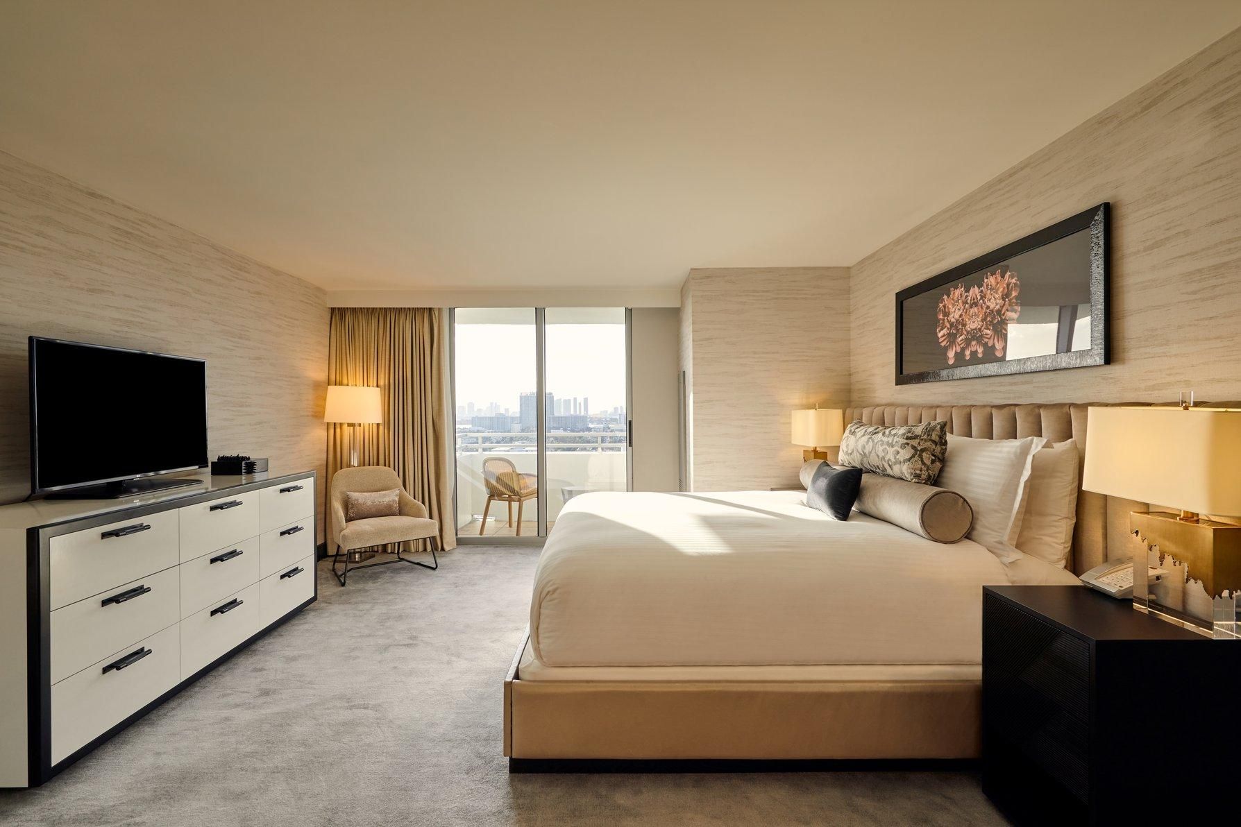 Presidential City Skyline View Balcony Suite