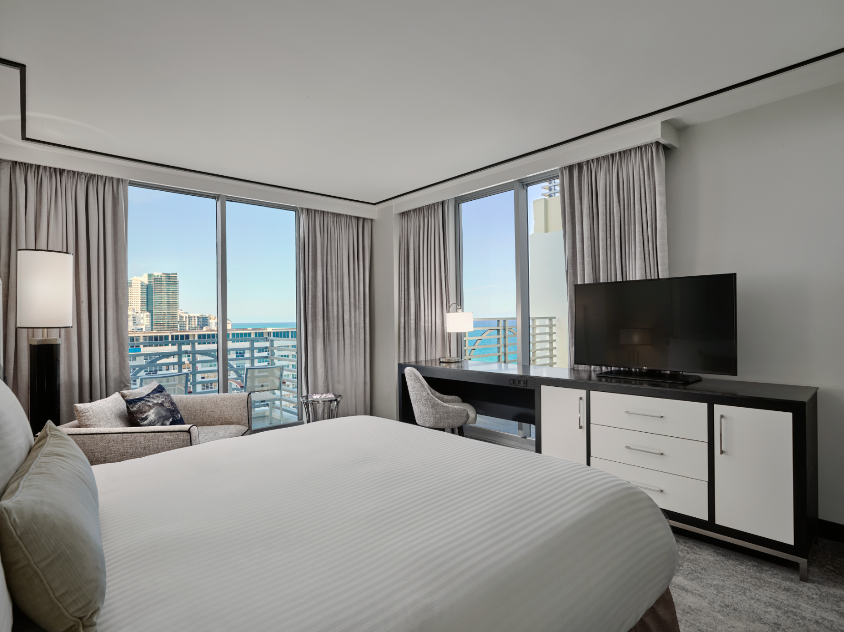 Partial Ocean View 2 Double Beds
