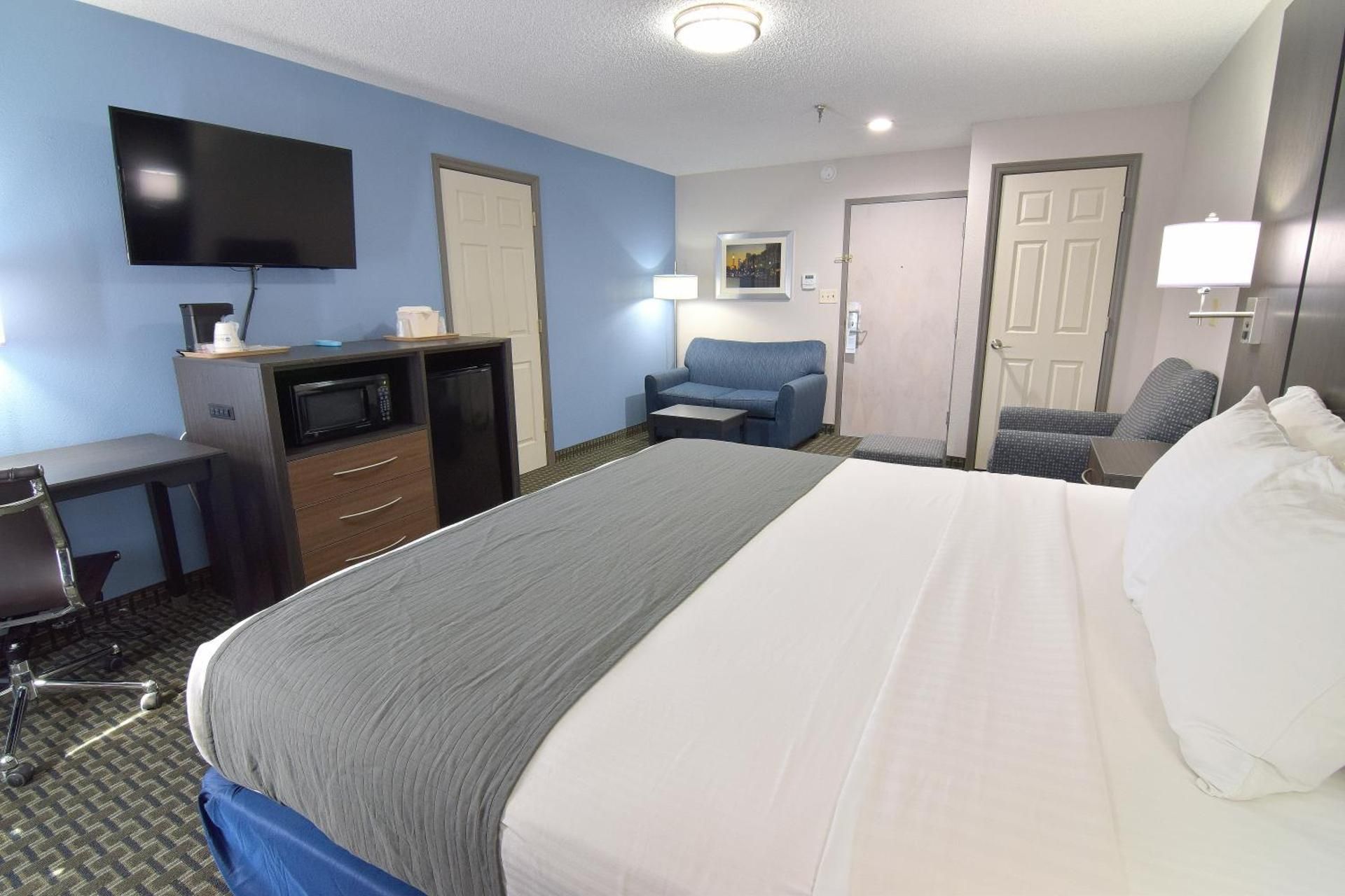 Suite - 1 King Bed, Nonsmoking, Larger Room, Sofabed