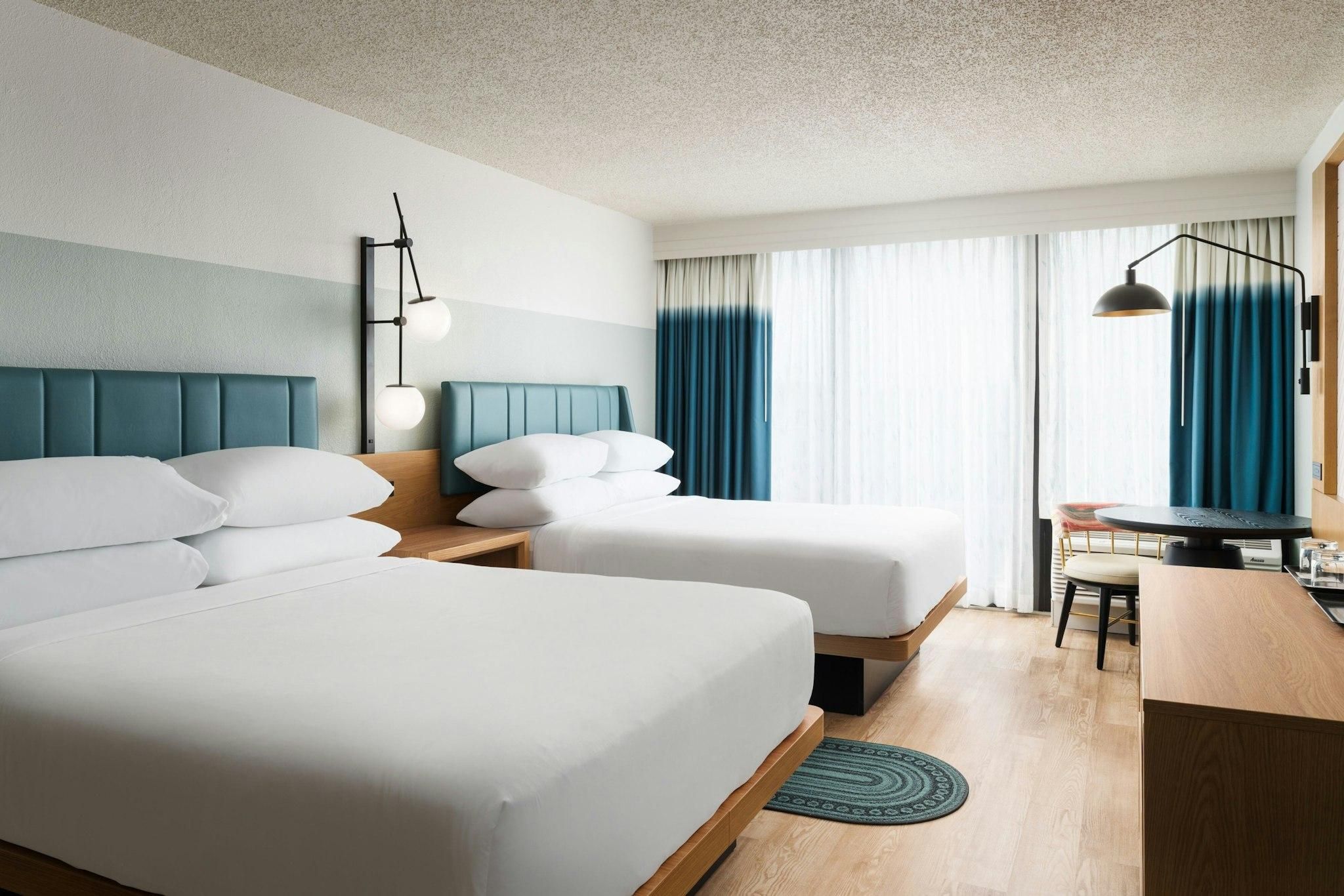 Newly Renovated, Guest room, 2 Queen