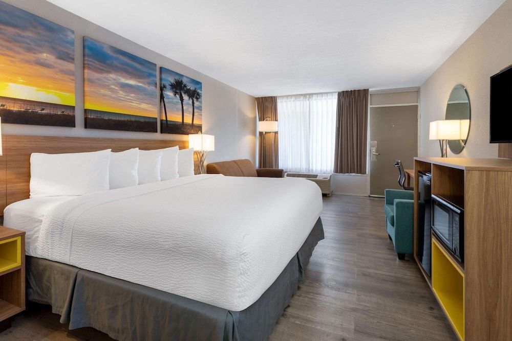Room, 1 King Bed, Accessible, Non Smoking (Mobility/Hearing, Bathtub w/Grab bars)
