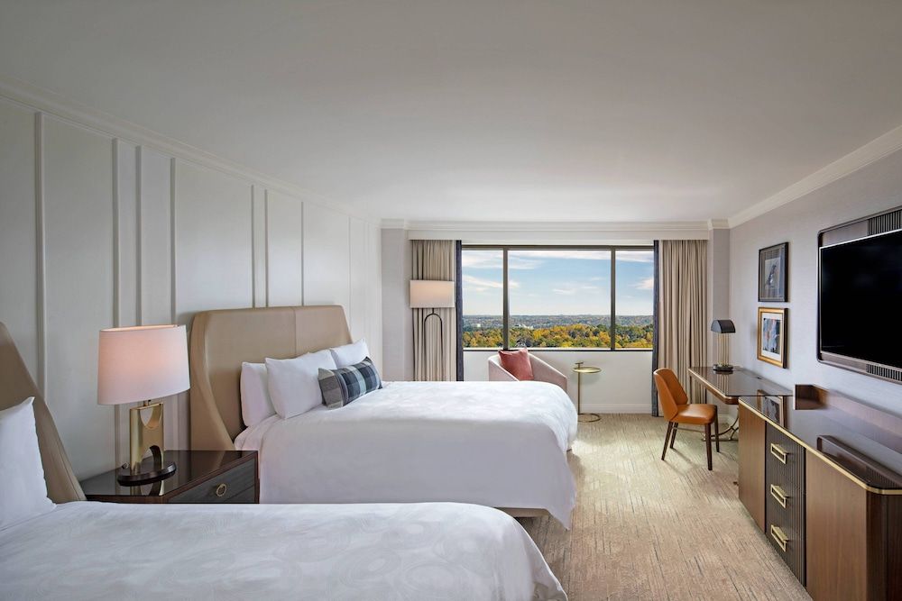 JW Marriott Atlanta Buckhead Room, 2 Queen Beds (Mobility Accessible, Roll-In Shower)