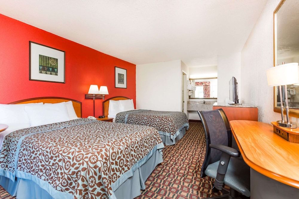 Double Room, 2 Double Beds, Smoking