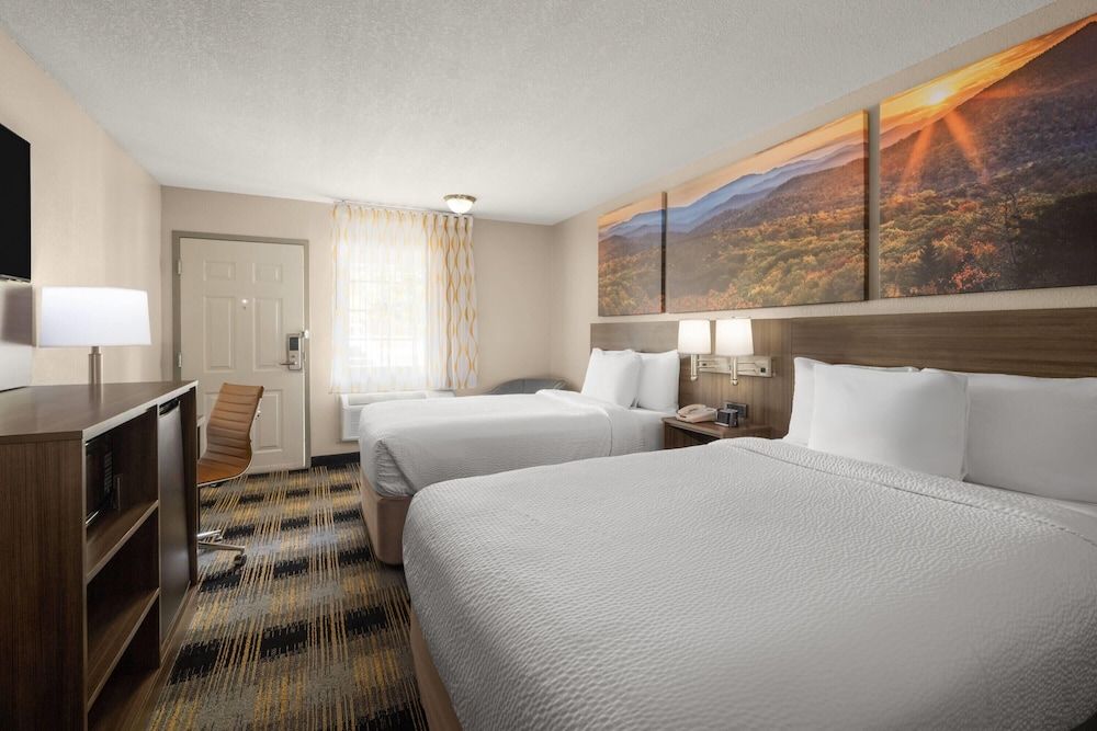Double Room, 2 Double Beds, Smoking