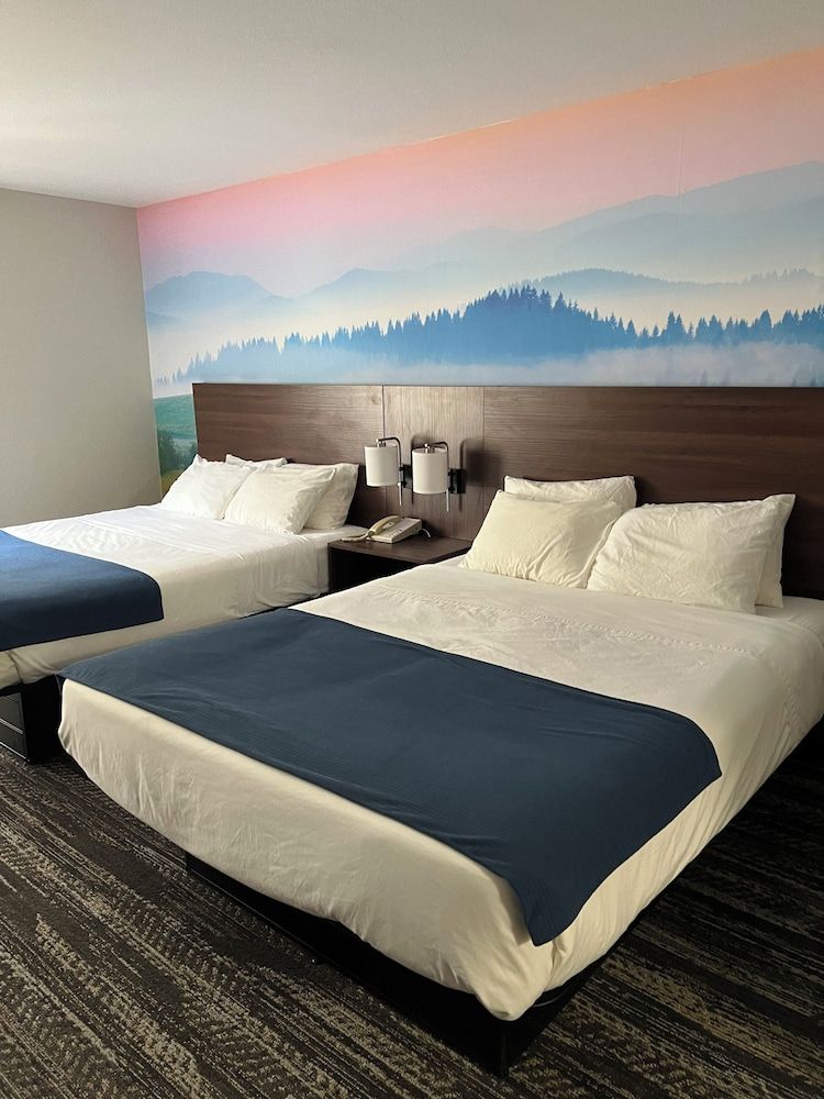 Clarion Pointe-Dillard near Blue Ridge Mountains Standard Room, 2 Queen Beds, Non Smoking 2