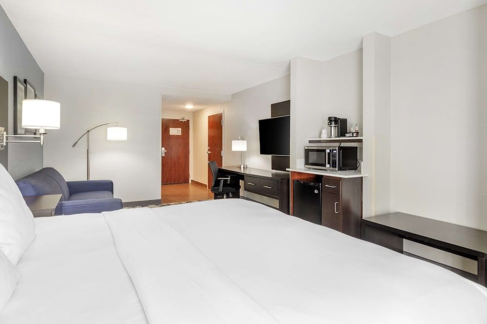 Standard Room, 1 King Bed, Non Smoking, Refrigerator & Microwave (with Single Sofabed;Larger Room)