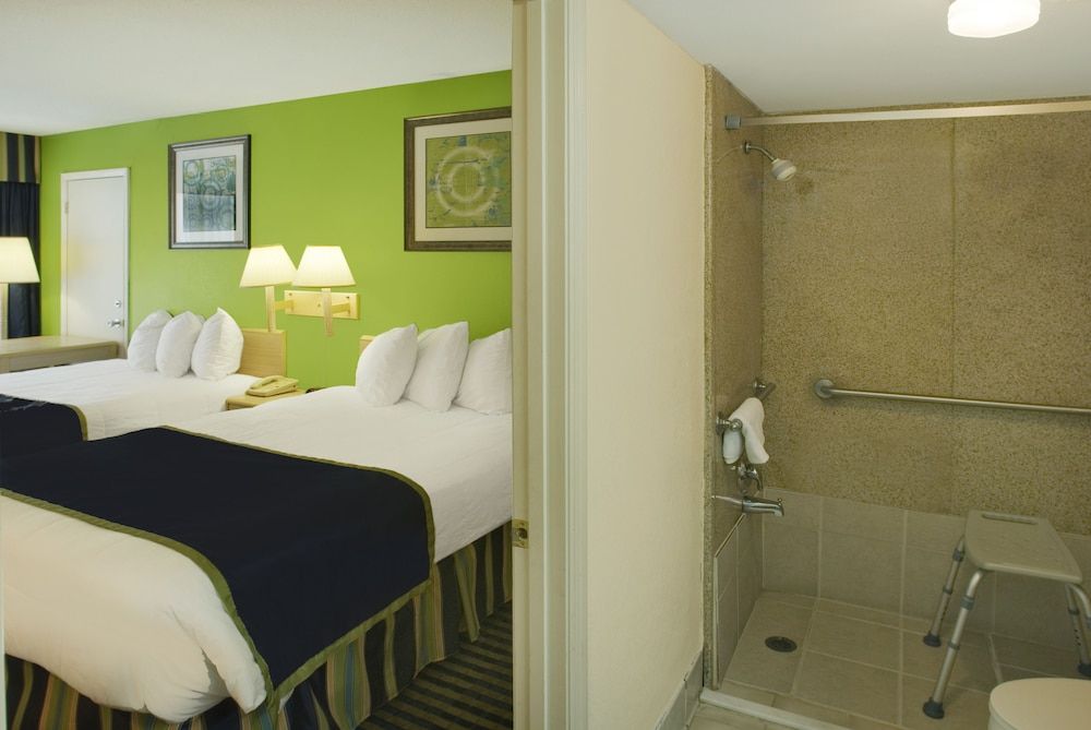 Room, 2 Double Beds, Non Smoking (First Floor)