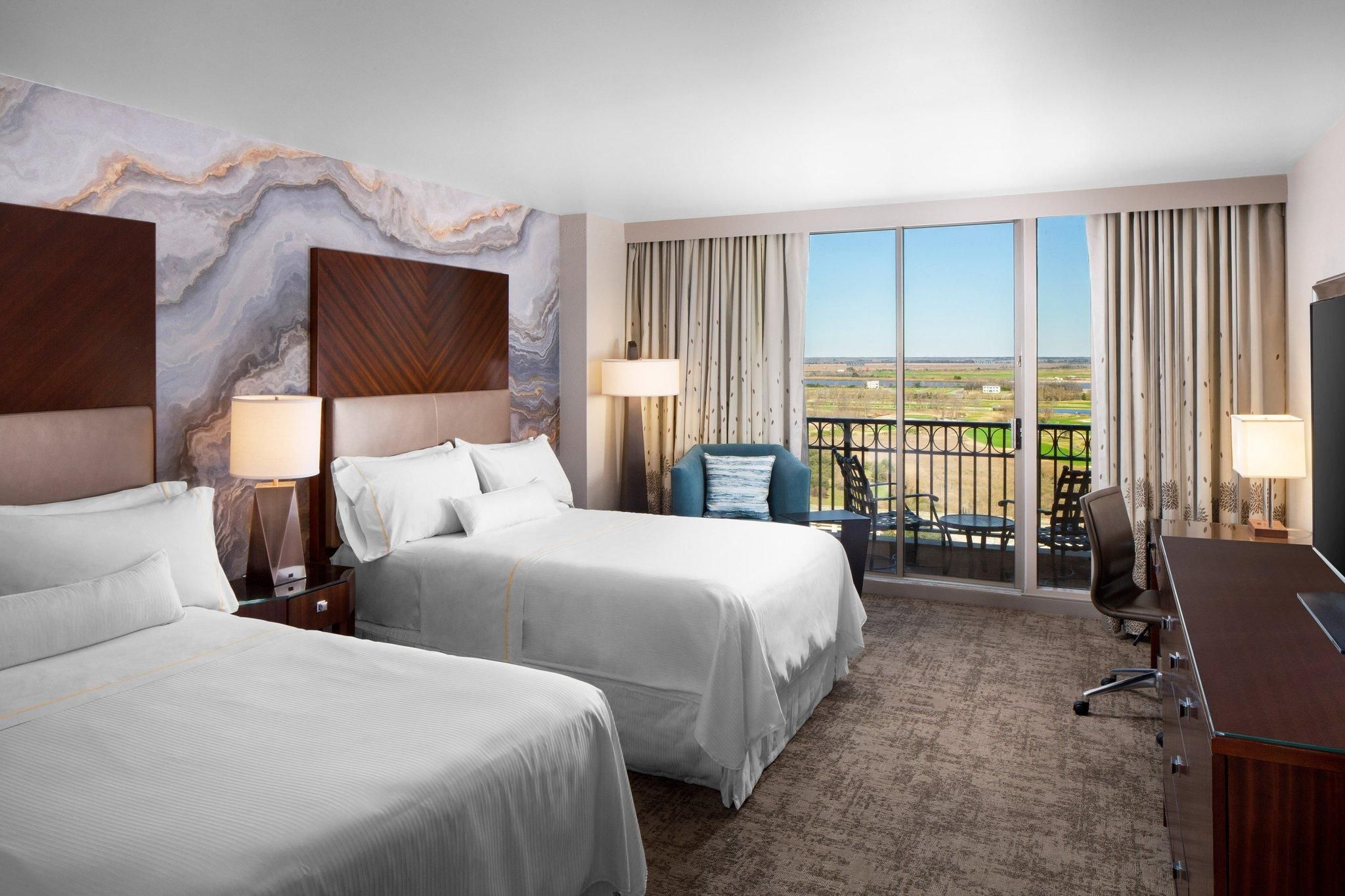 Guest room, 2 Double, Golf view, Balcony