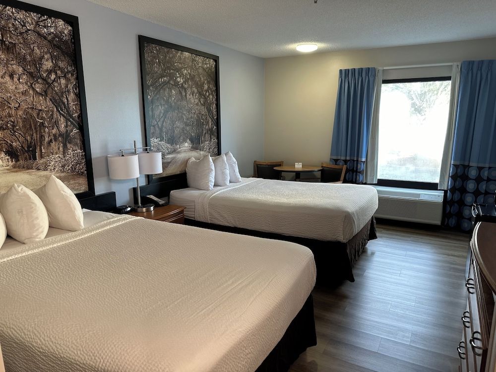 Room, 2 Double Beds, Non Smoking (1st Floor)