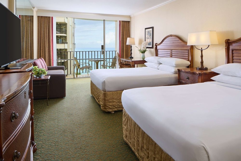 Room, 2 Double Beds, Ocean View