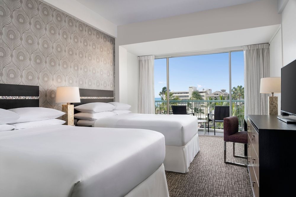 Room, 2 Double Beds, Non Smoking, Pool View (Princess Wing)