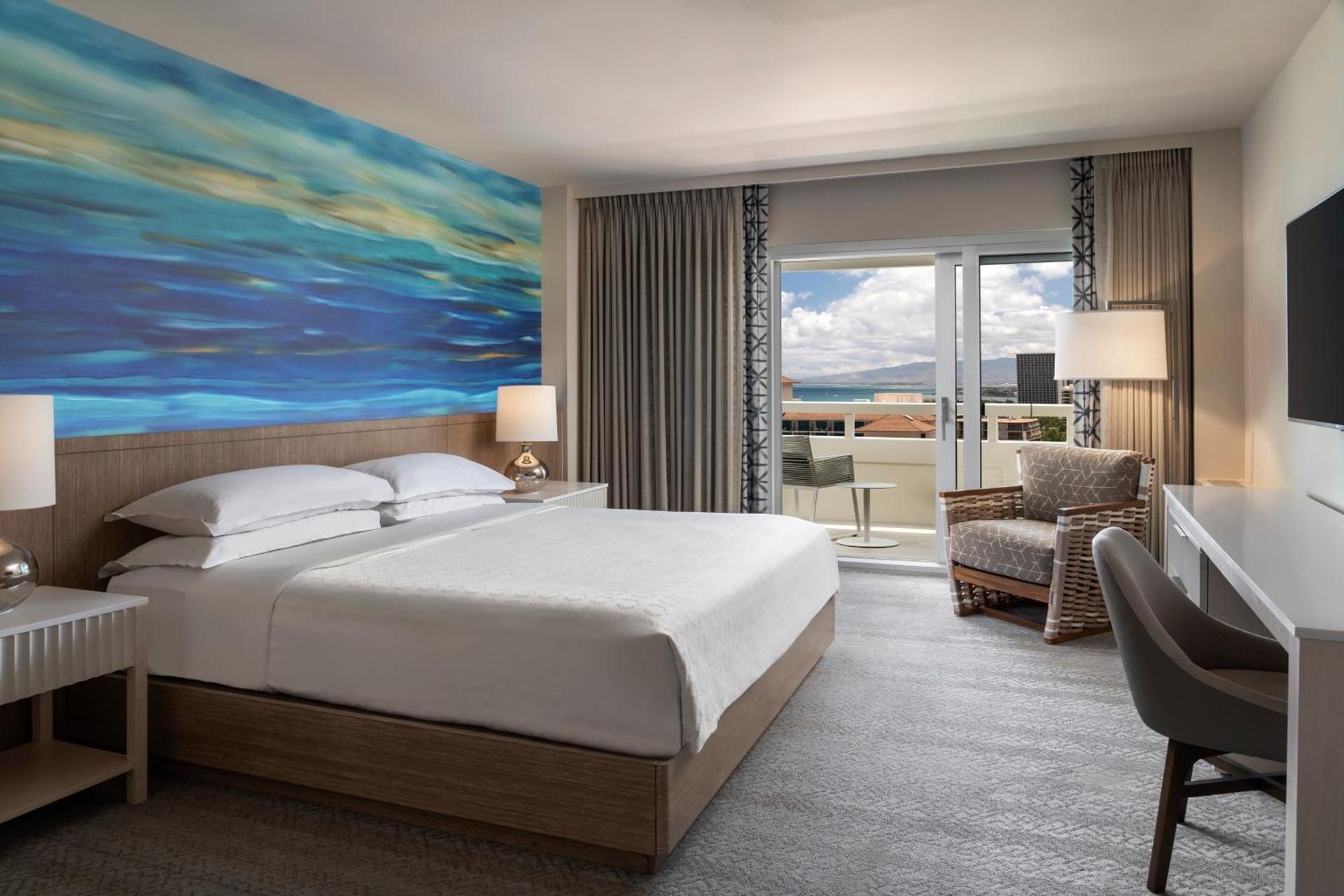 Guest room, 1 King, Ocean view
