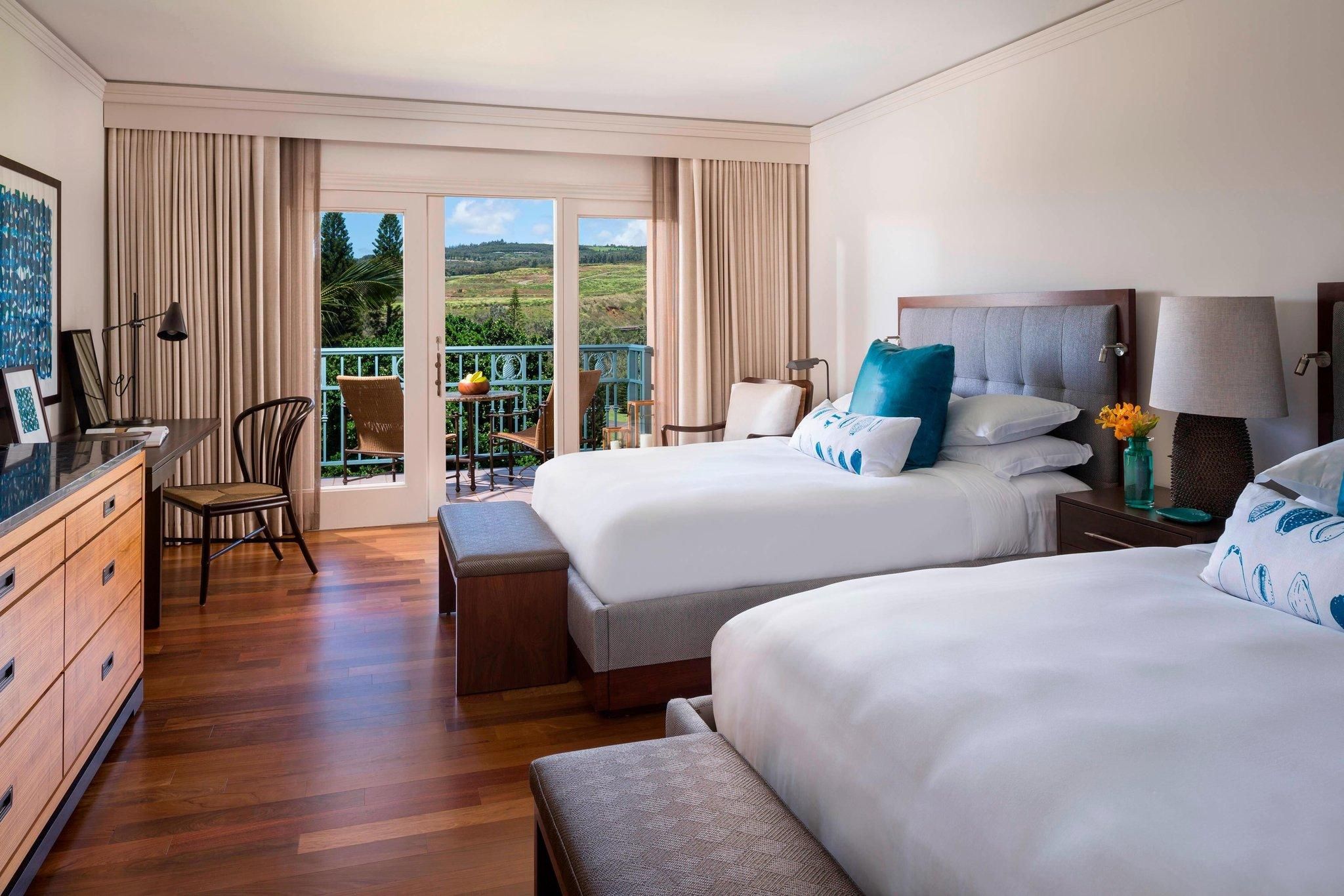 Deluxe, Guest room, 2 Queen, Resort view, Lanai
