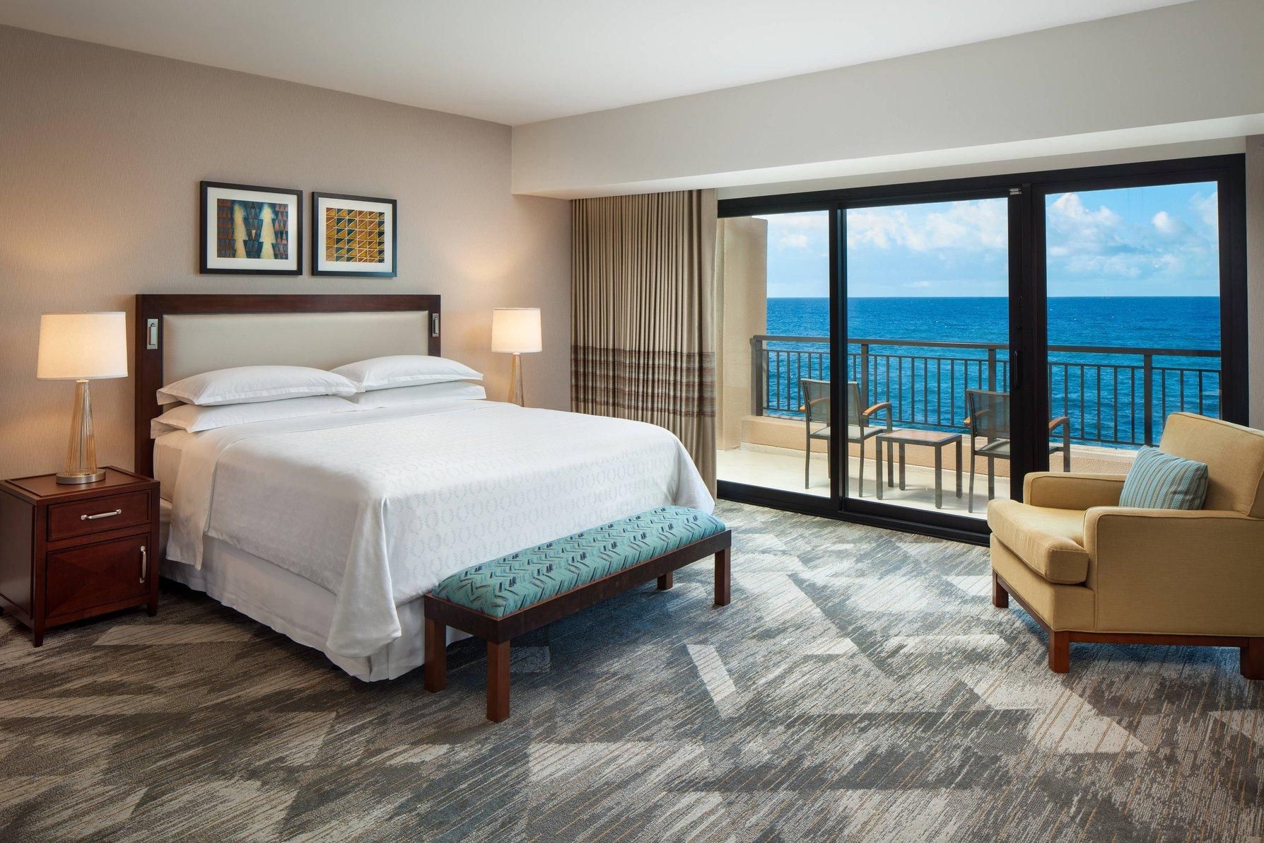 Deluxe Oceanfront Suite, 1 Bedroom Larger Suite, 1 King, Alternate: sofa bed, Oceanfront