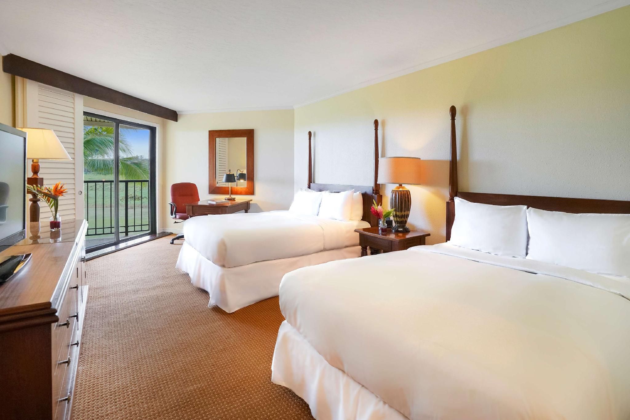 Partial Ocean View 2 Double Beds