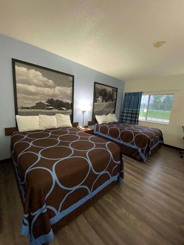 Standard Room, 2 Queen Beds, Refrigerator & Microwave