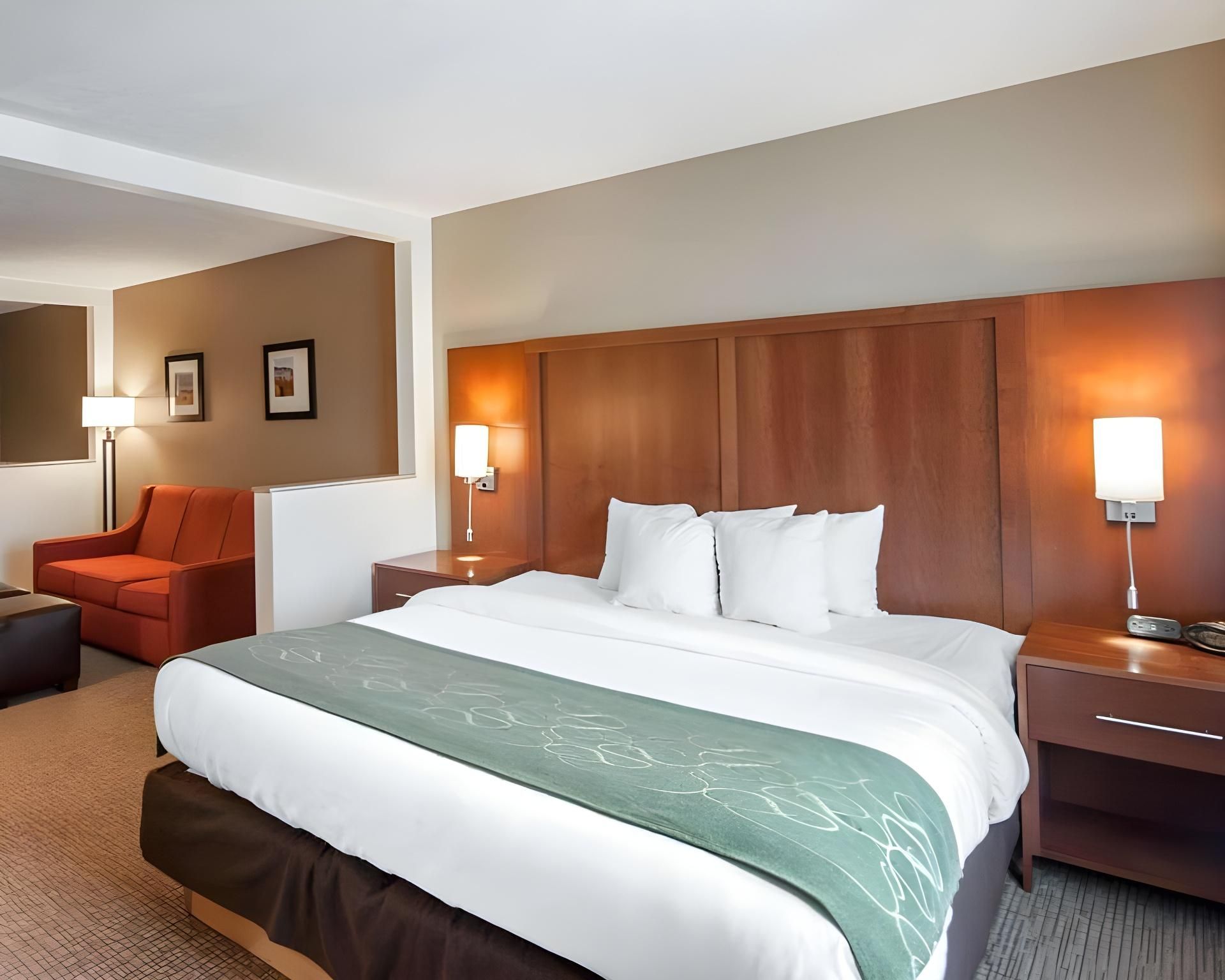1 King Bed, Suite, Nonsmoking, Accessible