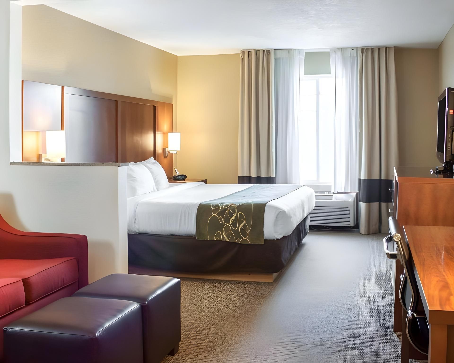 1 King Bed, Suite, Nonsmoking, Accessible