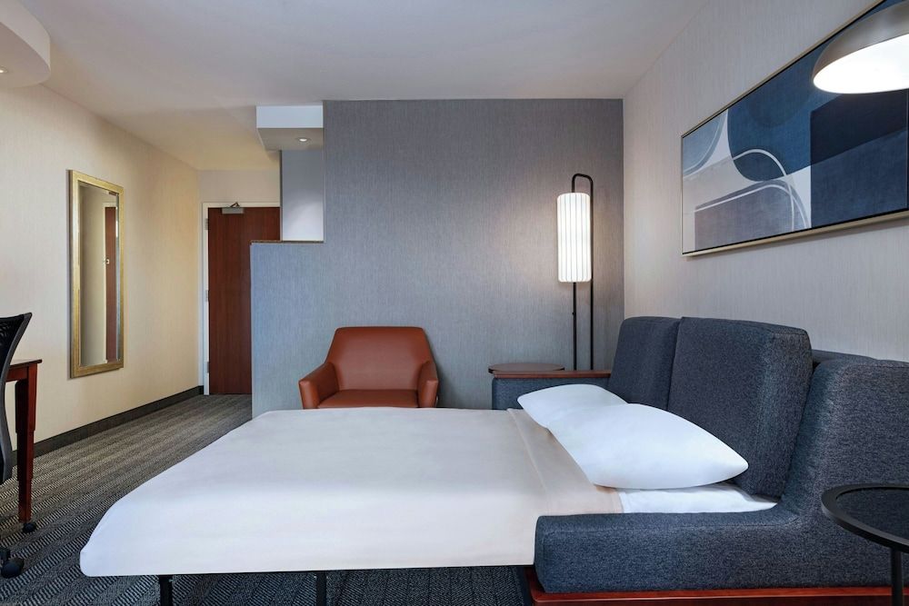 Room, 1 King Bed with Sofa bed (Mobility/Hearing Access, Roll-In Shwr)