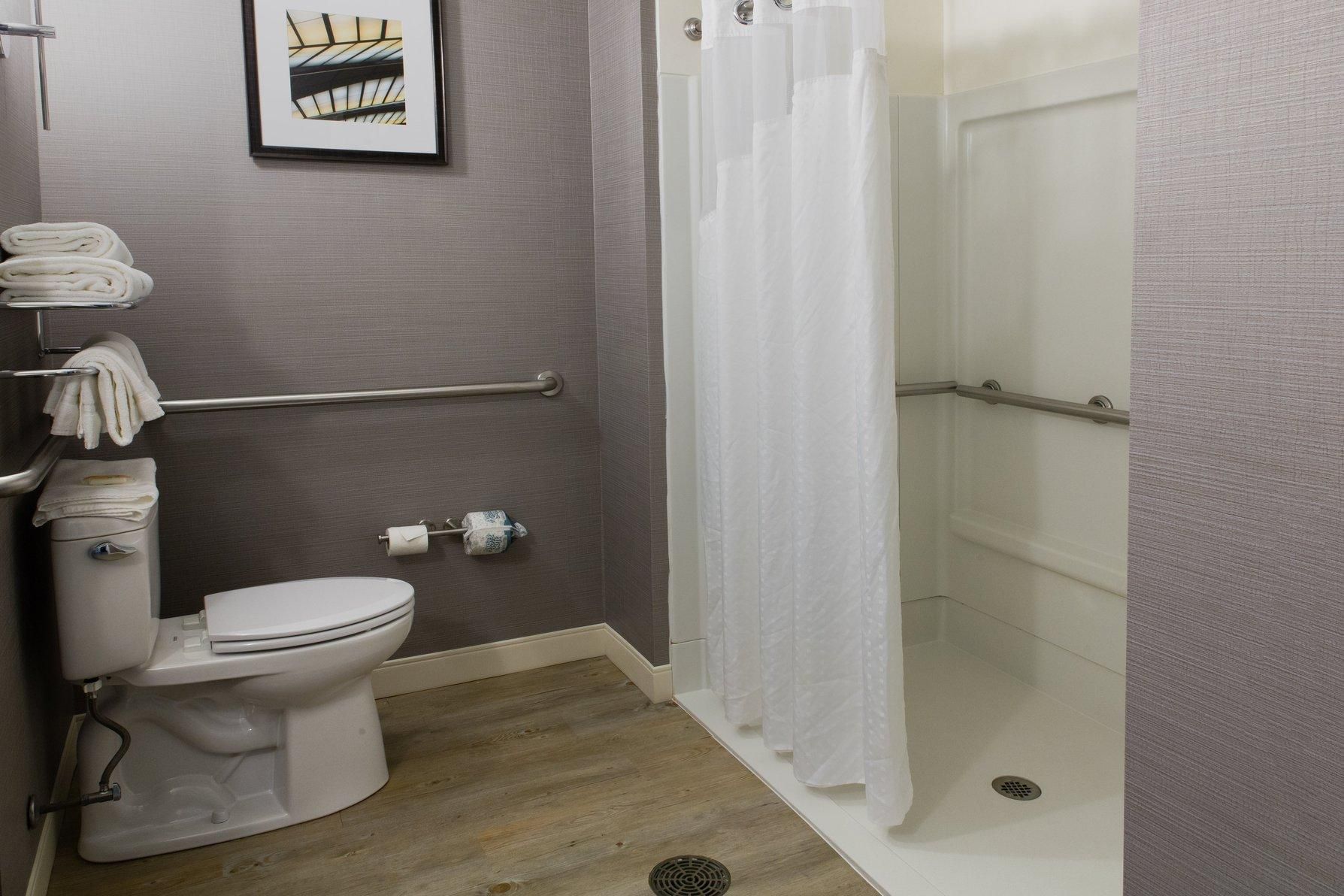 2 Bed Mobility Accessible Roll Shower Non-Smoking