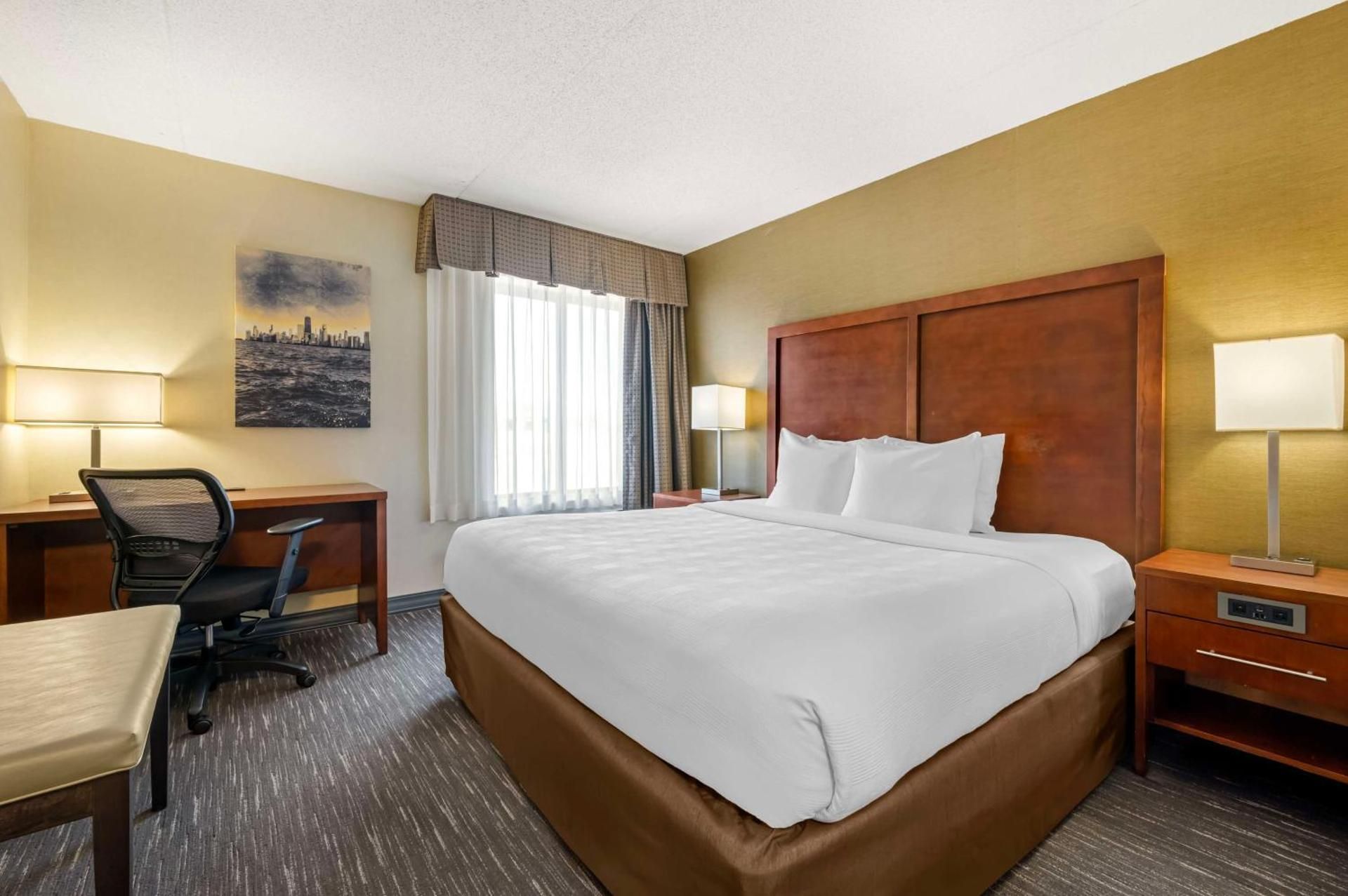 Suite - 1 King Bed, Nonsmoking, Sofabed, Corner Room, Separate Living Area
