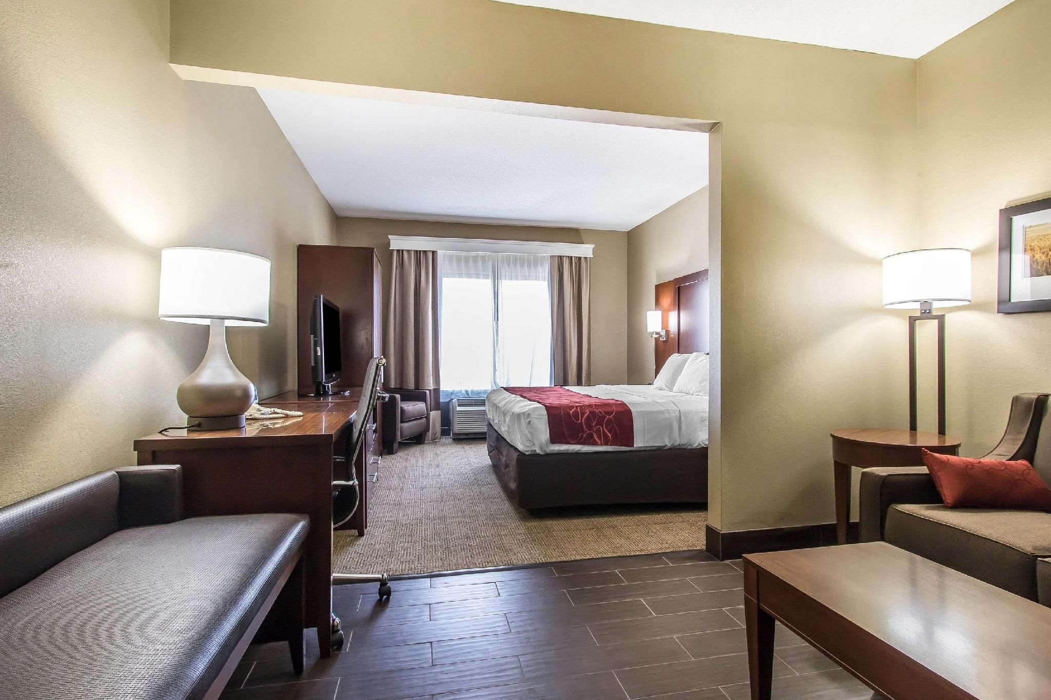 1 King Bed, Suite, Nonsmoking, Accessible