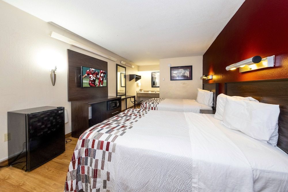 Deluxe Room, 2 Double Beds, Smoking