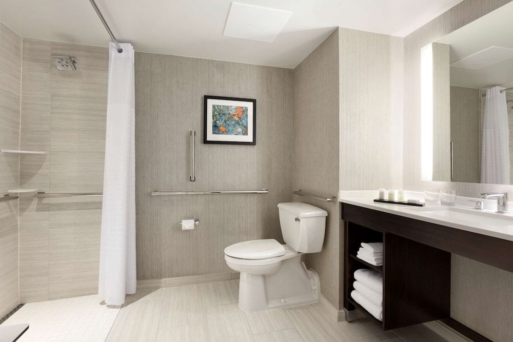 Suite, 1 King Bed, Accessible (Roll-In Shower)