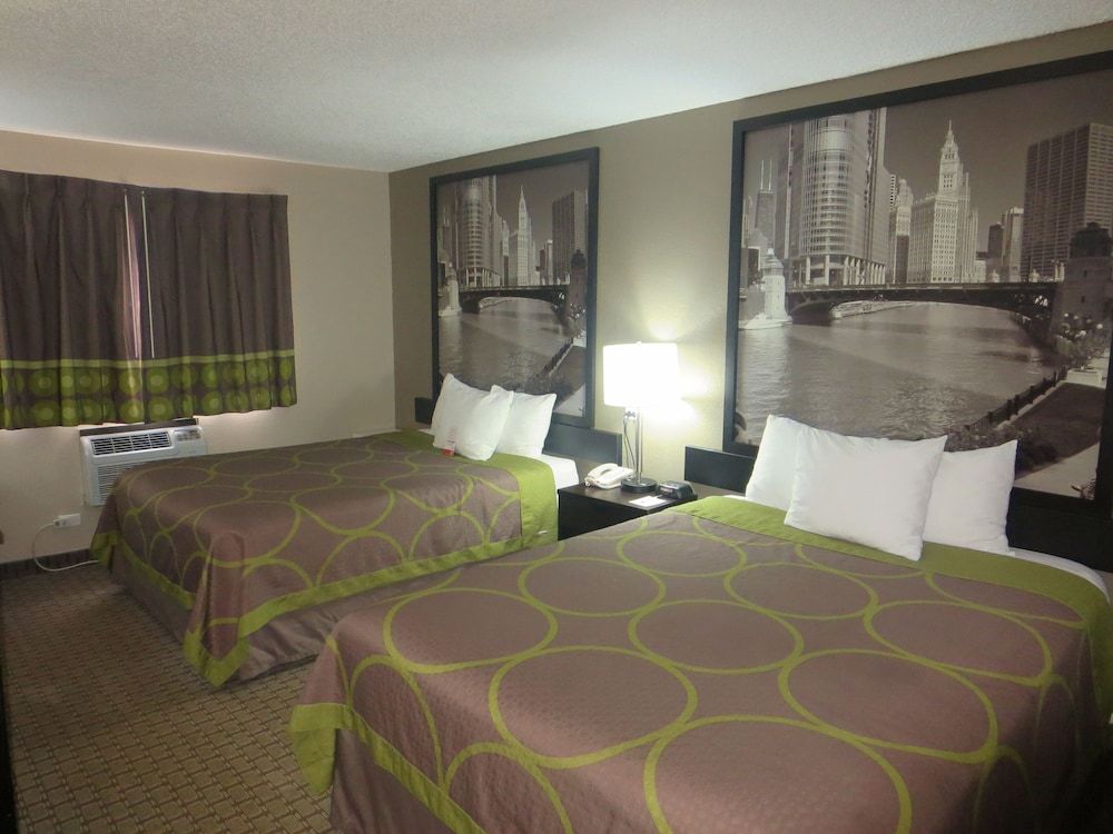 Double Room, 2 Double Beds, Non Smoking