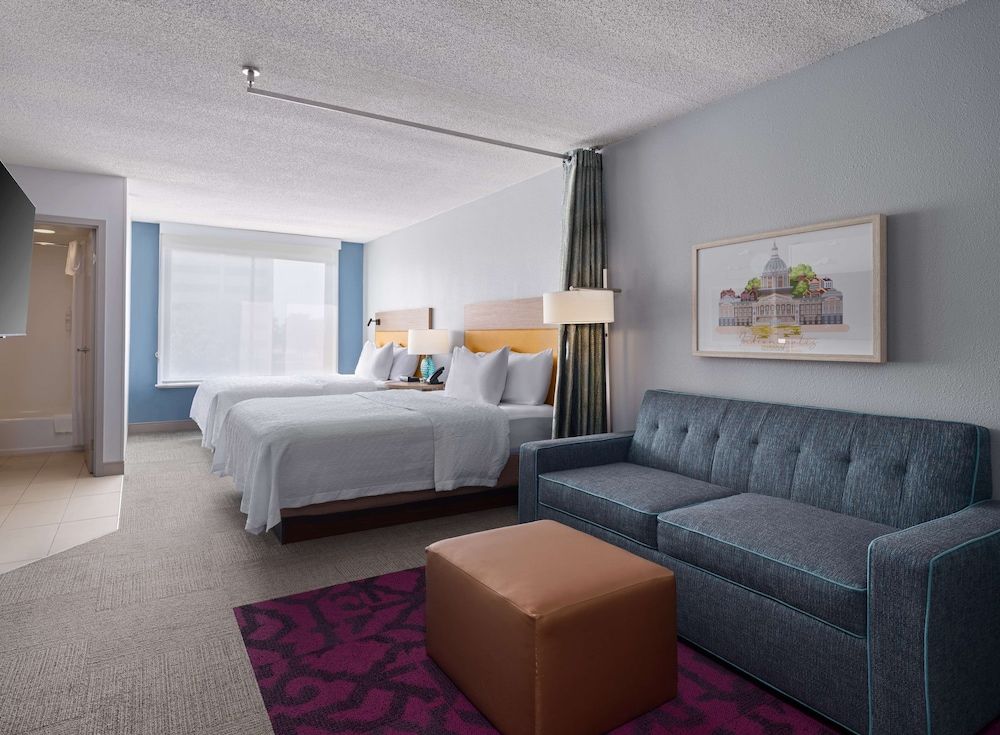 Studio, 2 Queen Beds, Accessible (Mobility & Hearing, Roll-in Shower)