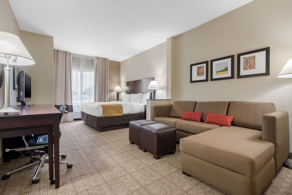 Suite, 1 King Bed with Sofa bed, Non Smoking